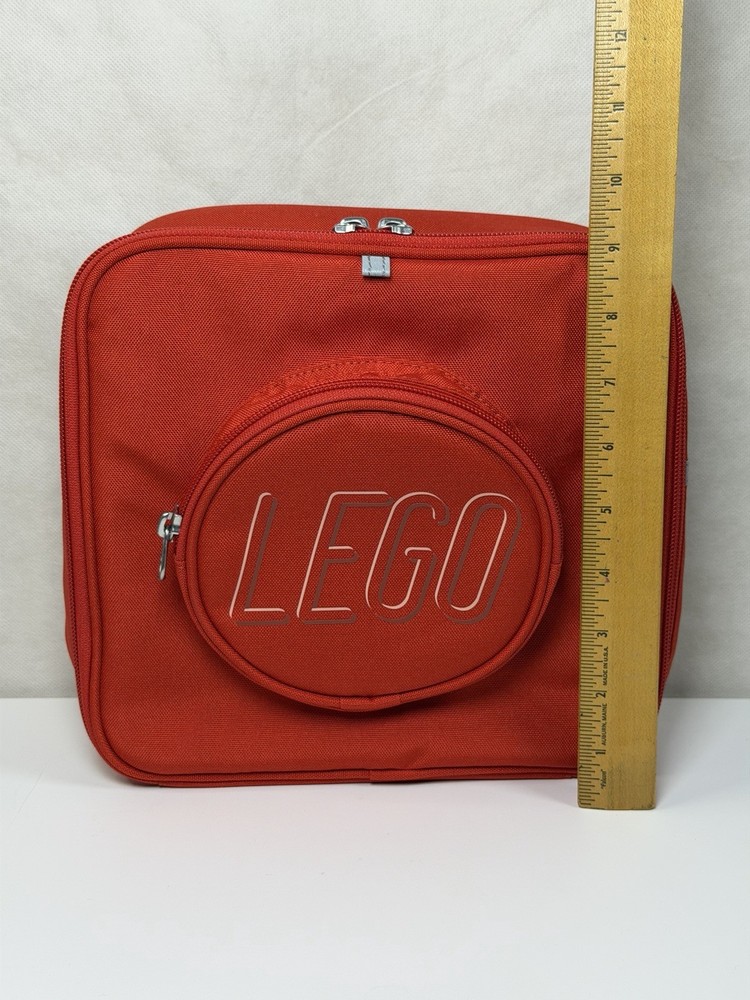Lego Small Brick Backpack Red NWT