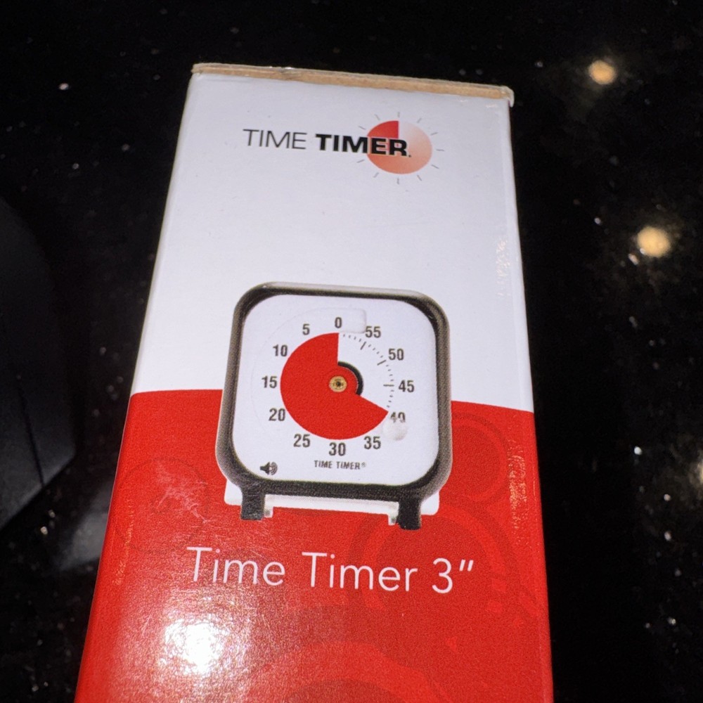 Time Timer® Original 3" 60 minutes visual Small Mini timer countdown timer New