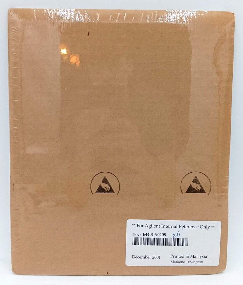 Agilent Technologies 8590/ESA Series Spectrum Analyzers Programming Guide