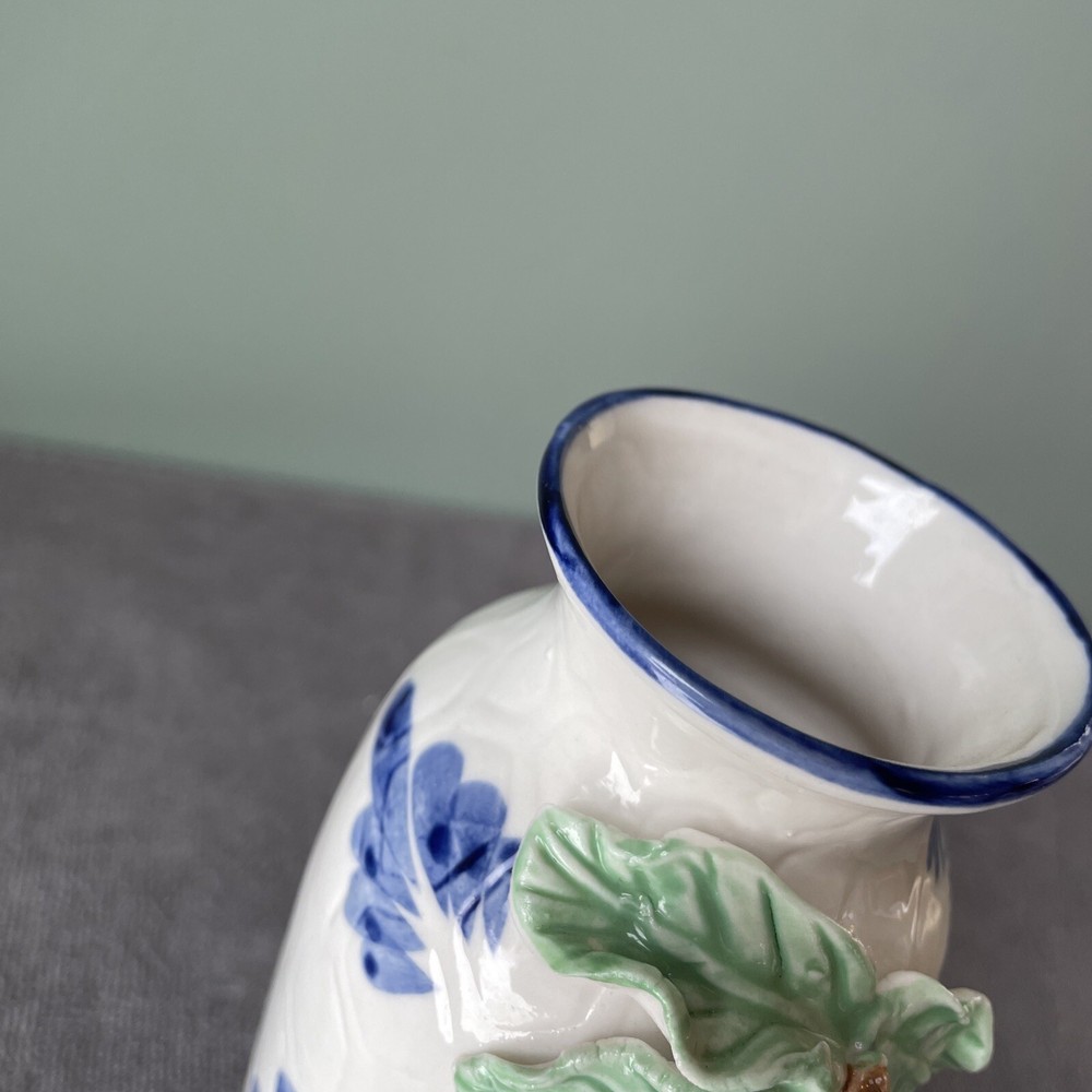 Ceramic Bud Vase With Hanging Fruit