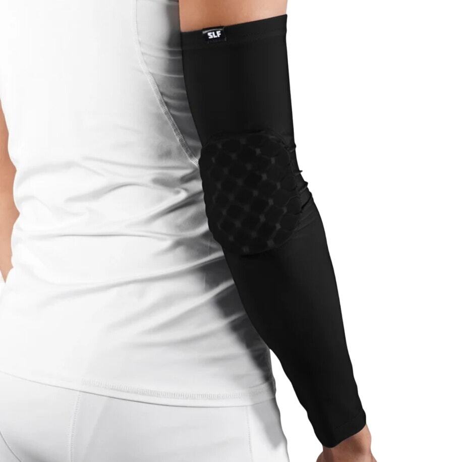Sleefs Basic Padded Arm Sleeve in Black, Size L