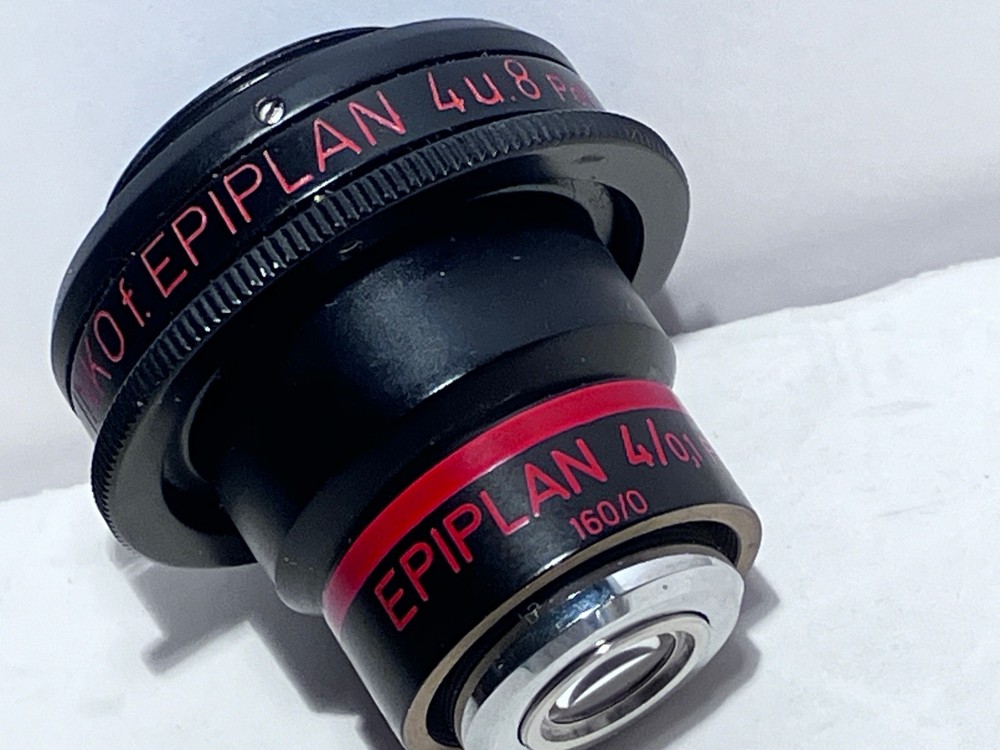 Zeiss INKO Epiplan 4X Reflected Light Microscope Objective 462001-9901