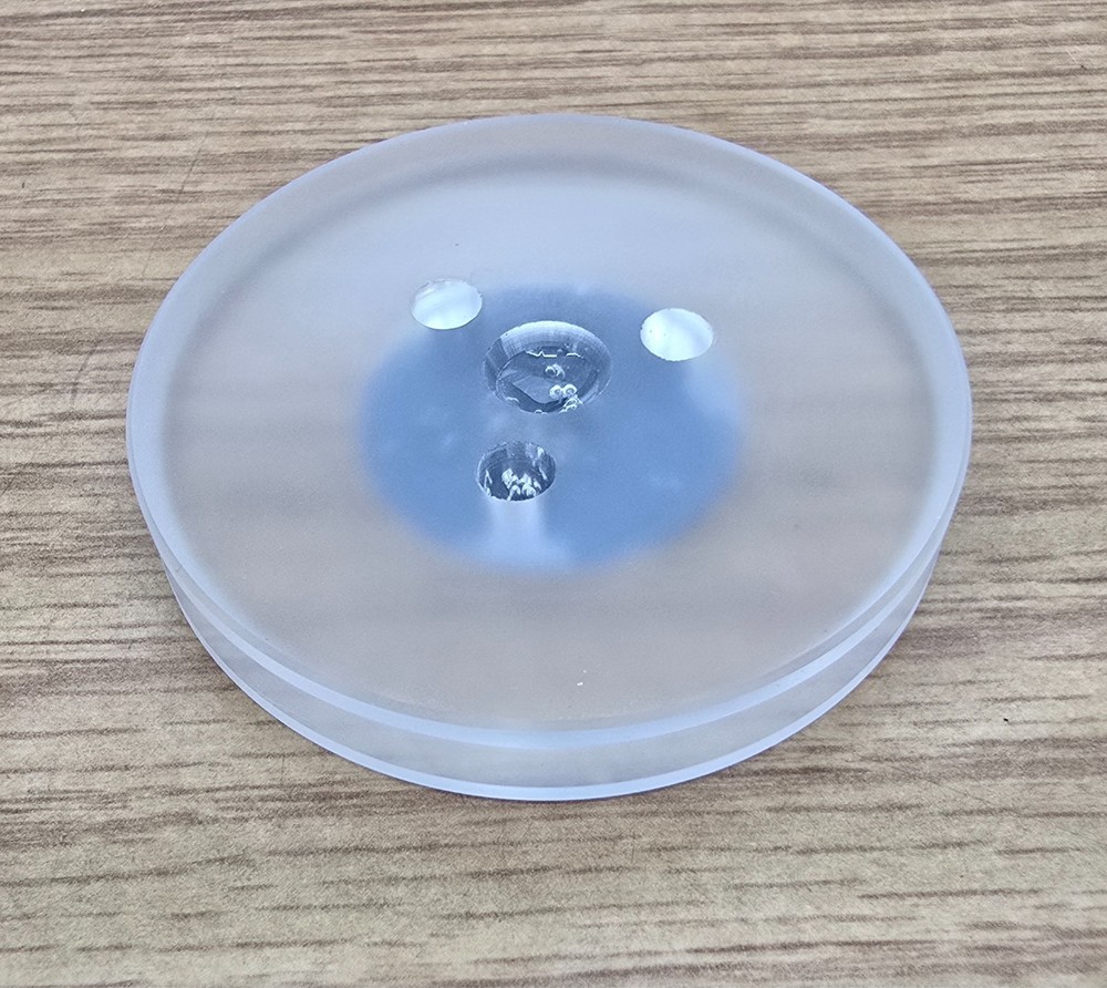 Bruker D8 / D4 / D2 Compatible Zero Background Sample Holder - With 10x0.2 Well