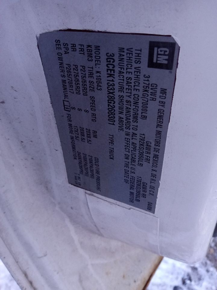 SILVRDO15 2008 High Mounted Stop Light 922679