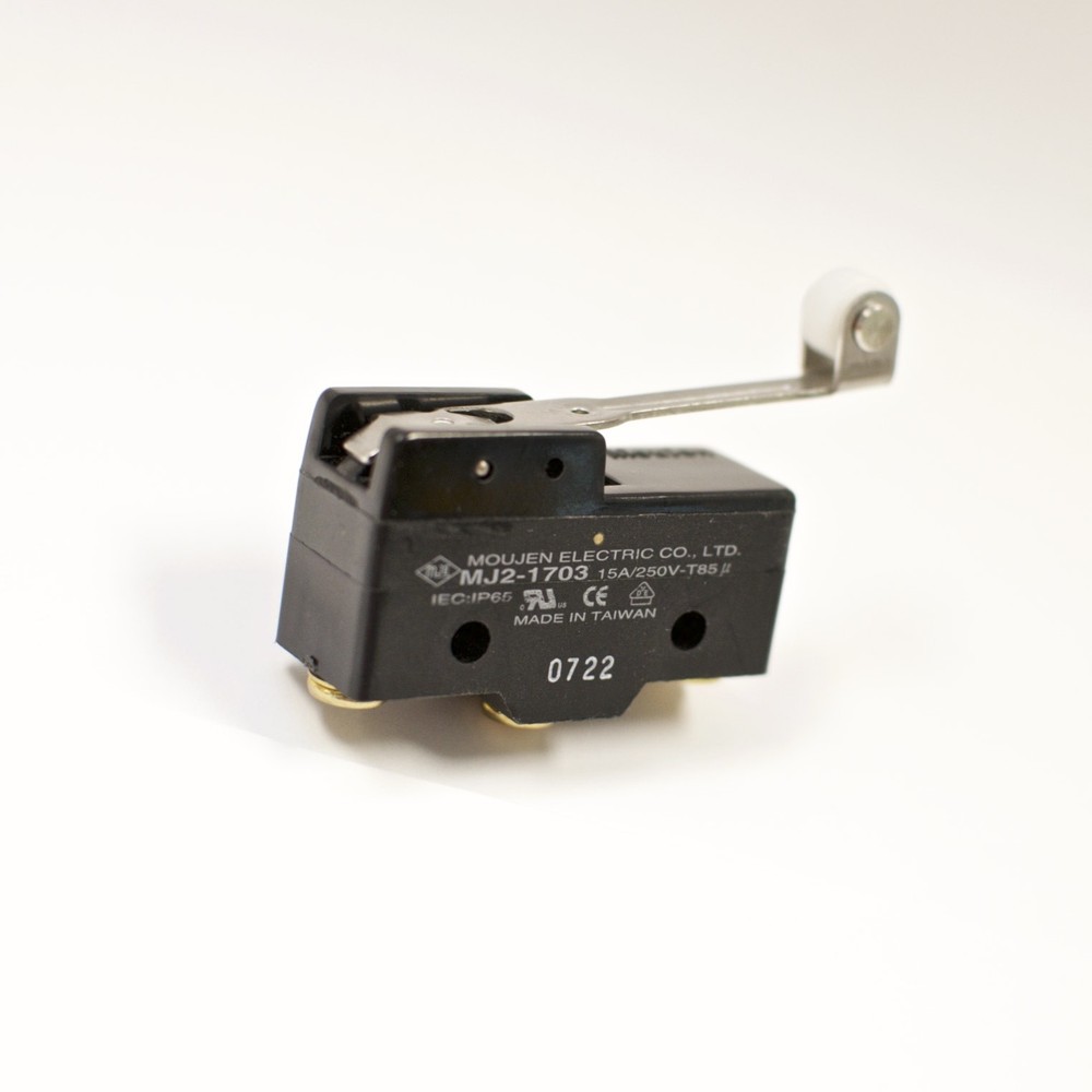Moujen MJ2-1703 Micro Basic Limit Switch, Hinge Roller Lever, 15A/250V-T85µ