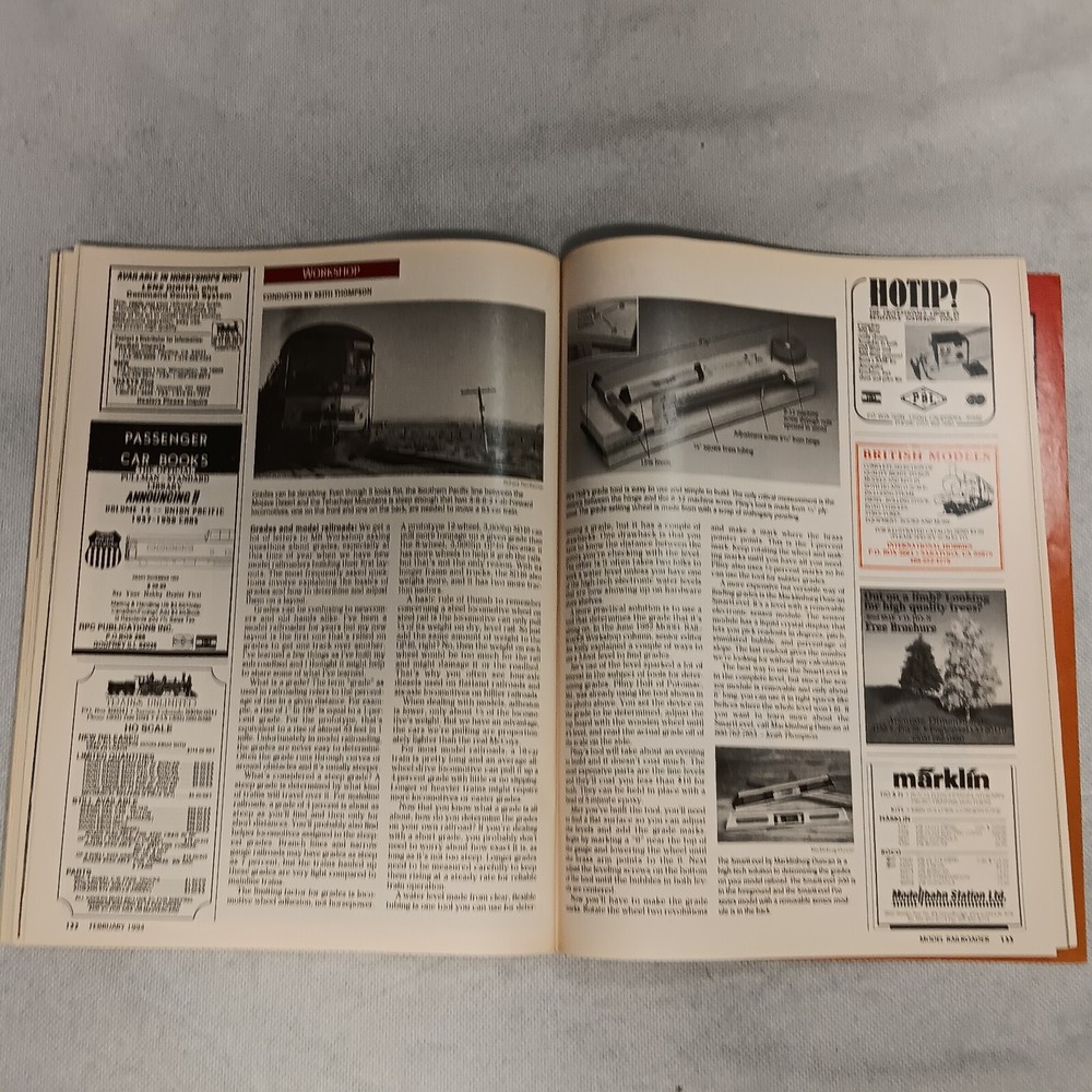 Model Railroader Magazine February 1994