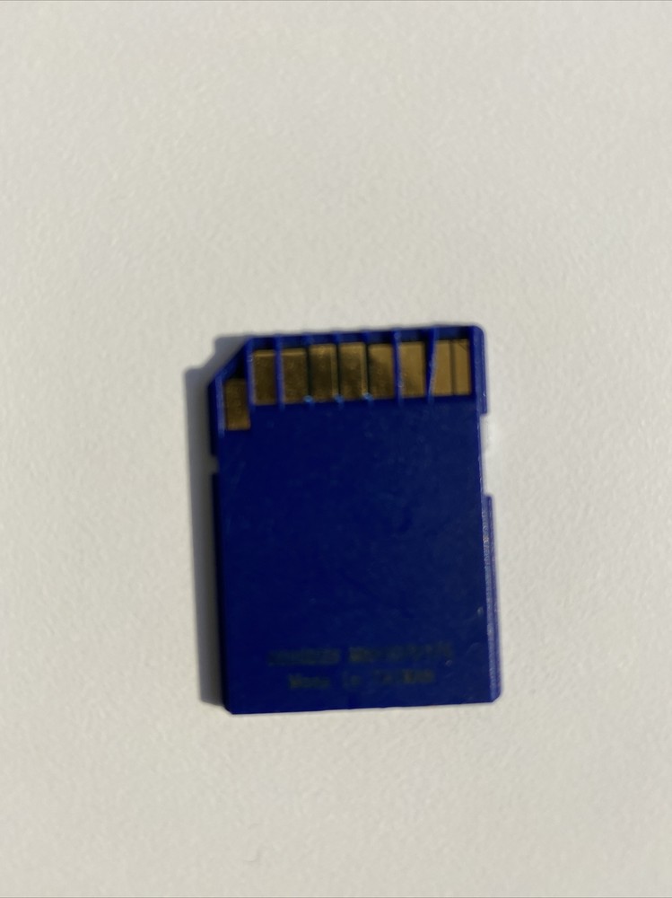Black Magic Design Software and Manual 4 GB SD Card