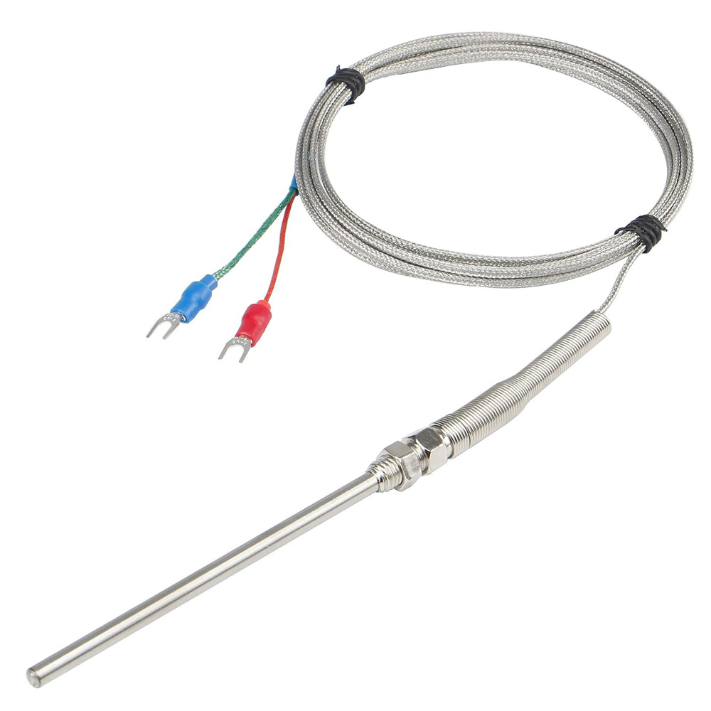 Waterproof K Type Thermocouple Temperature Sensor Probe For PID Controller Two