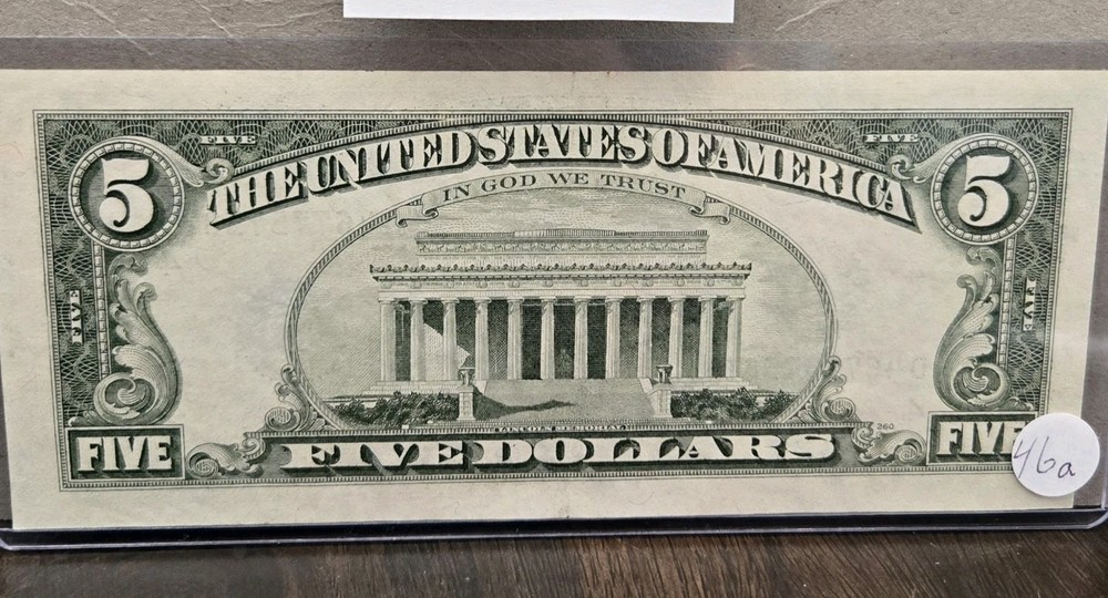 Error note U.S. currency -Miscut And Misaligned!