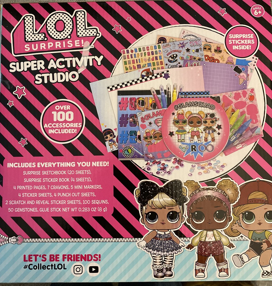 L.O.L. Surprise! Super Activity Studio. Over 100 Accessories