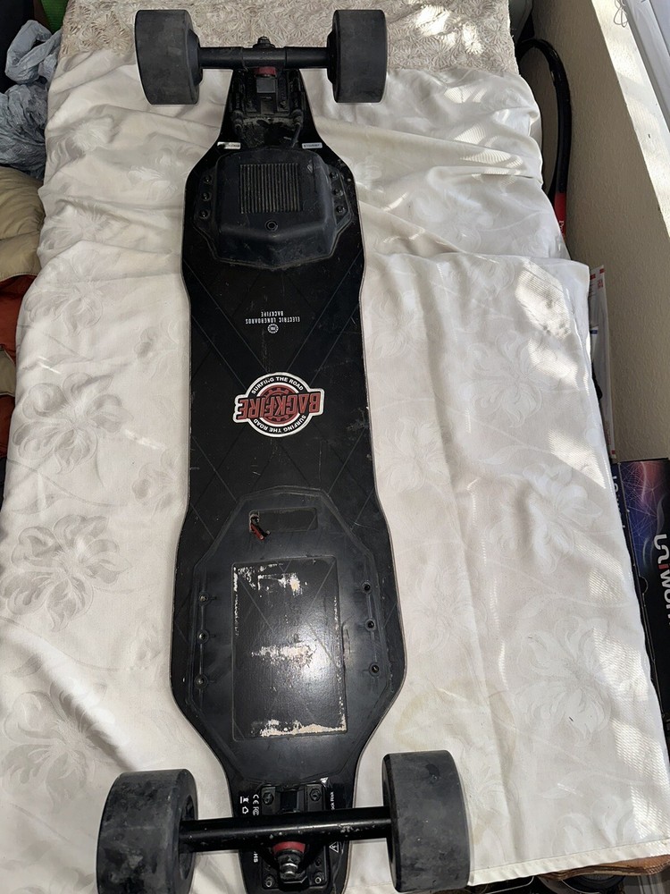 Backfire Electric Longboard Missing Parts Not Tested