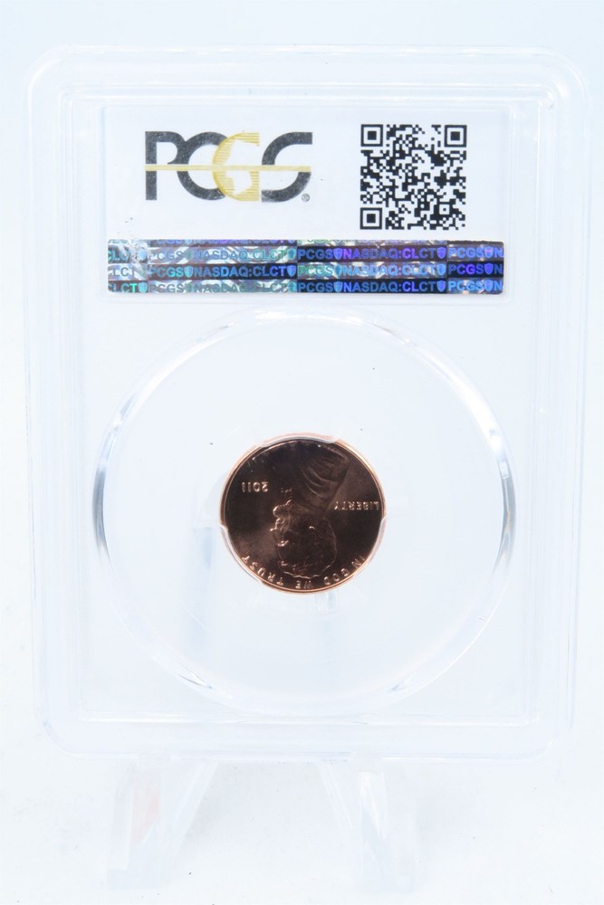 2011-P PCGS MS67RD Lincoln Shield Cent Business Strike 1C