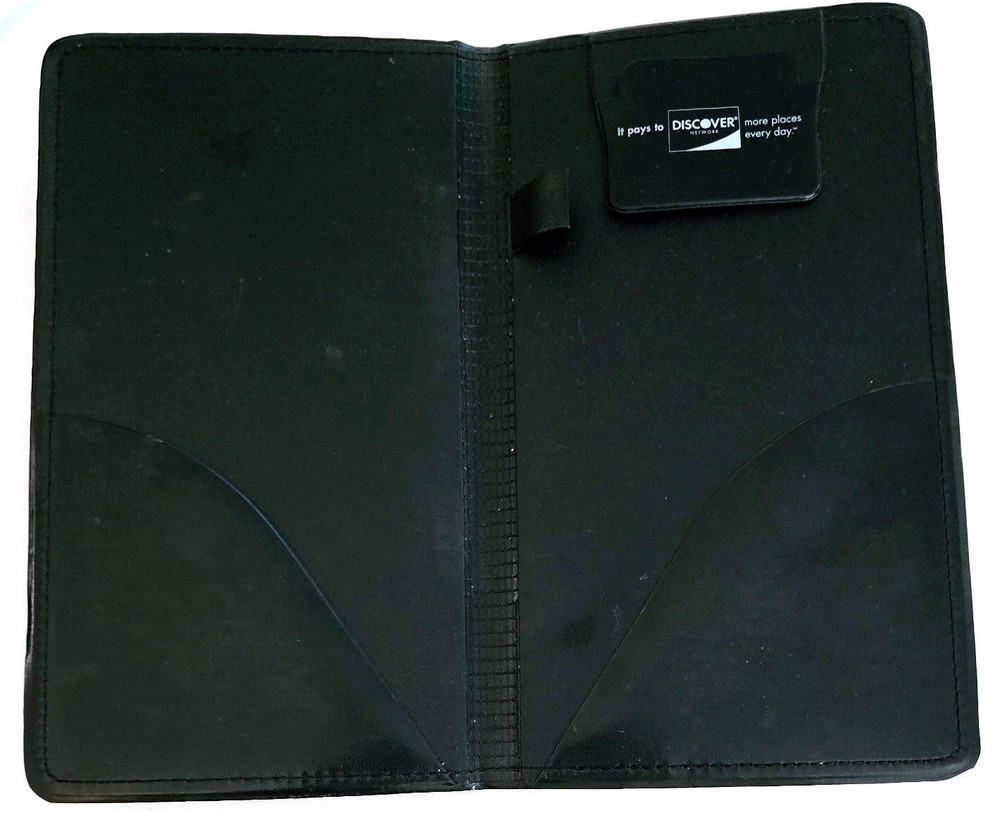 Restaurant Style Checkout Folio Black