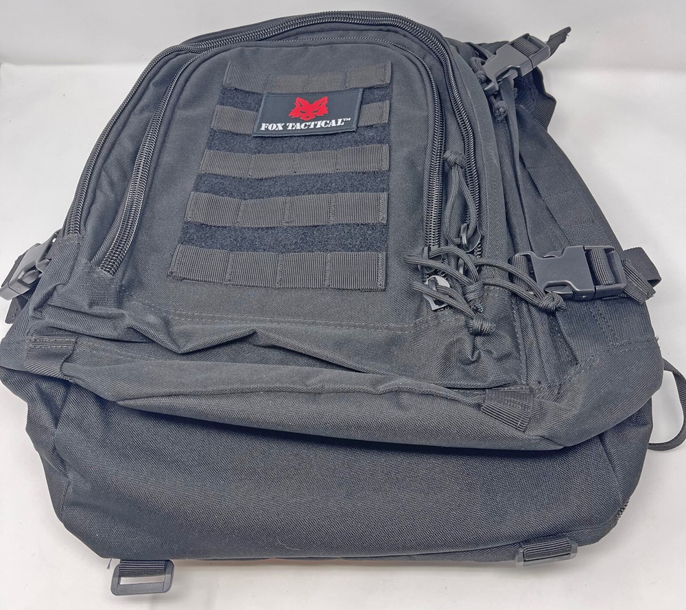Fox Outdoor Tactical Duty Pack Black 56-561 Pre-Owned Backpack