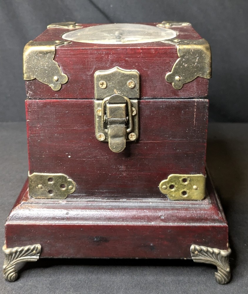 Vintage Handmade Compass 🧭 Themed Clockbox