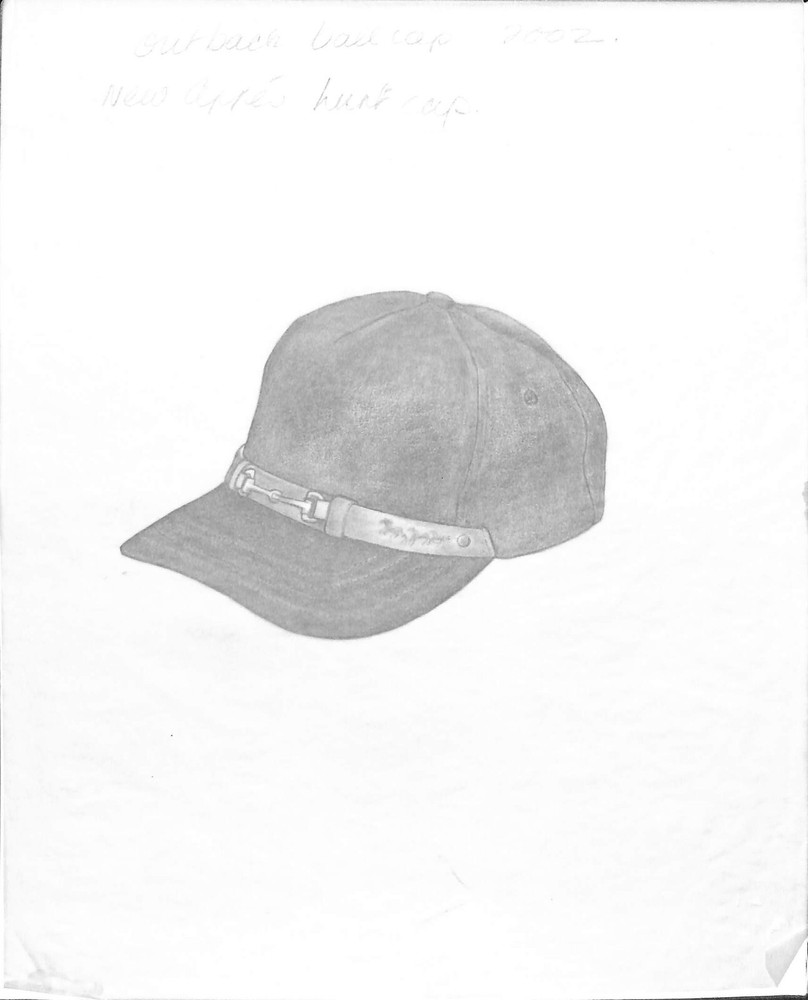 Riding Cap 2002 Graphite Drawing