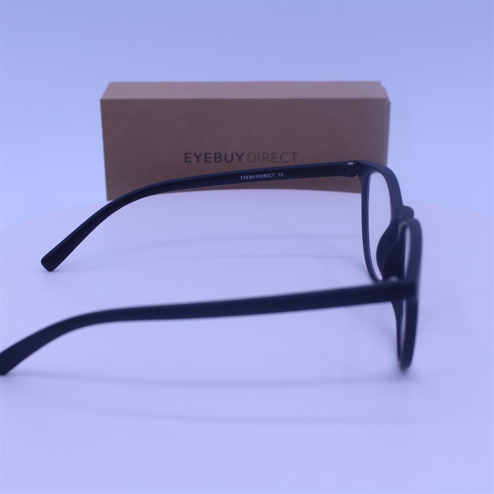 Eyebuydirect Chilling Black L 52-17-142 Eyeglasses FRAMES ONLY