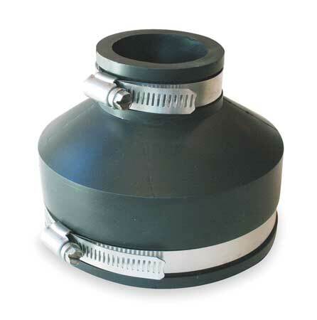 Zoro Select 1056-52 Flexible Coupling,For Pipe Size 5" X 2"