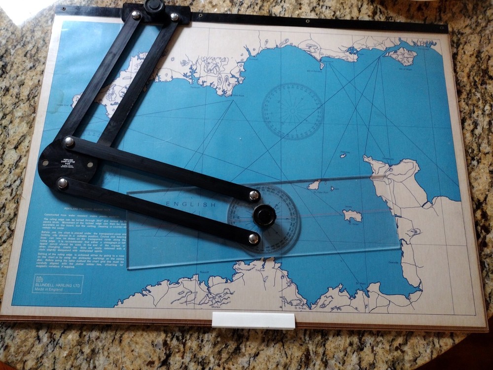 Marine Navigation PORTLAND COURSE PLOTTER Vintage P1074
