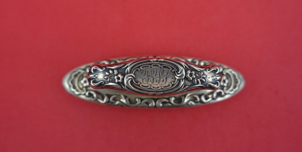 Dresden by Whiting Sterling Silver Nail Buffer  4" x 2"