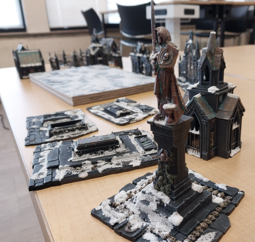 Gamesworkshop Warcry Corpsewarck Mausoleum (Nicely Painted)