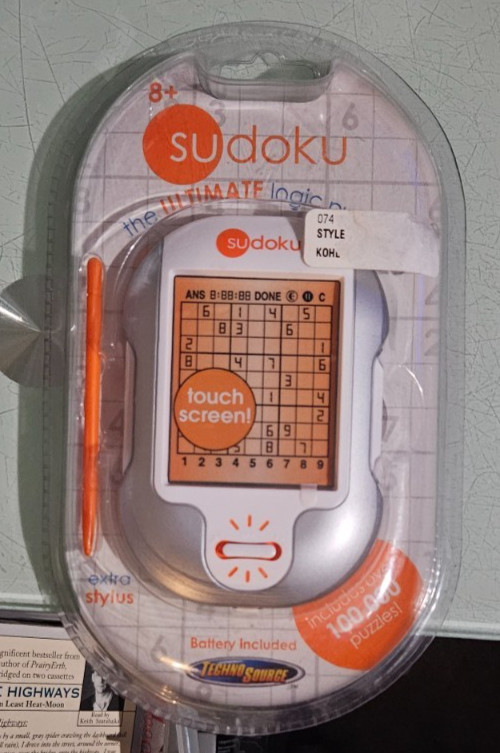 2005 techno source SUDOKU electronic NEW NOS