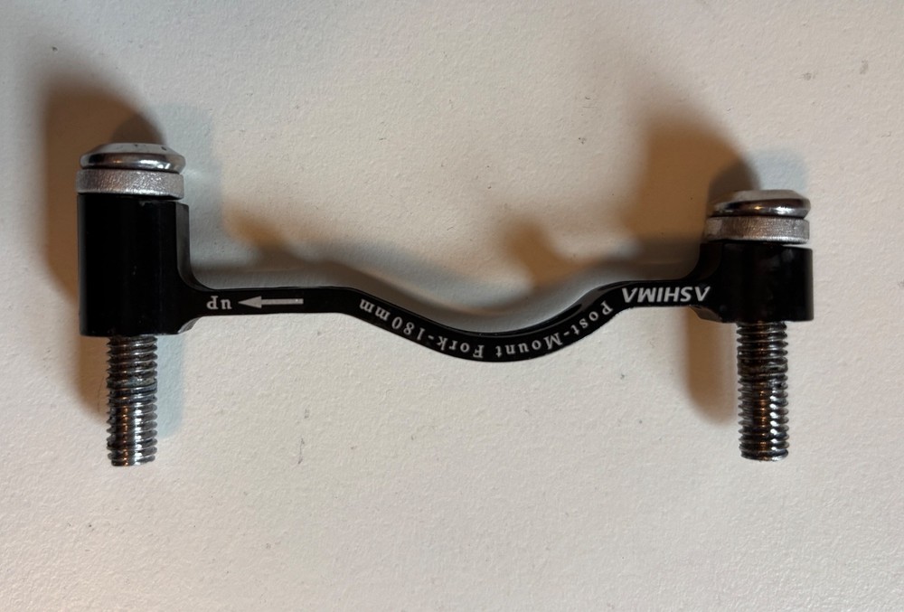 ASHIMA Post Mount Fork Disc Brake Adapter 180mm AU31