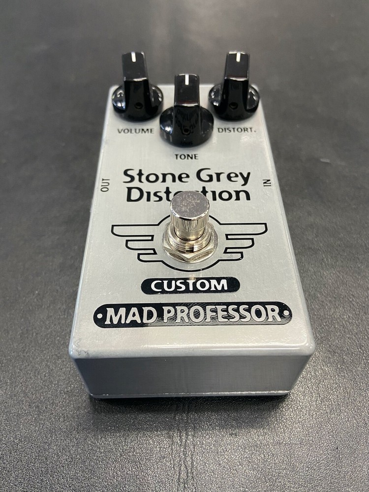 Mad Professor Stone Grey Distortion Custom Modernized Mod Limited Edition New!