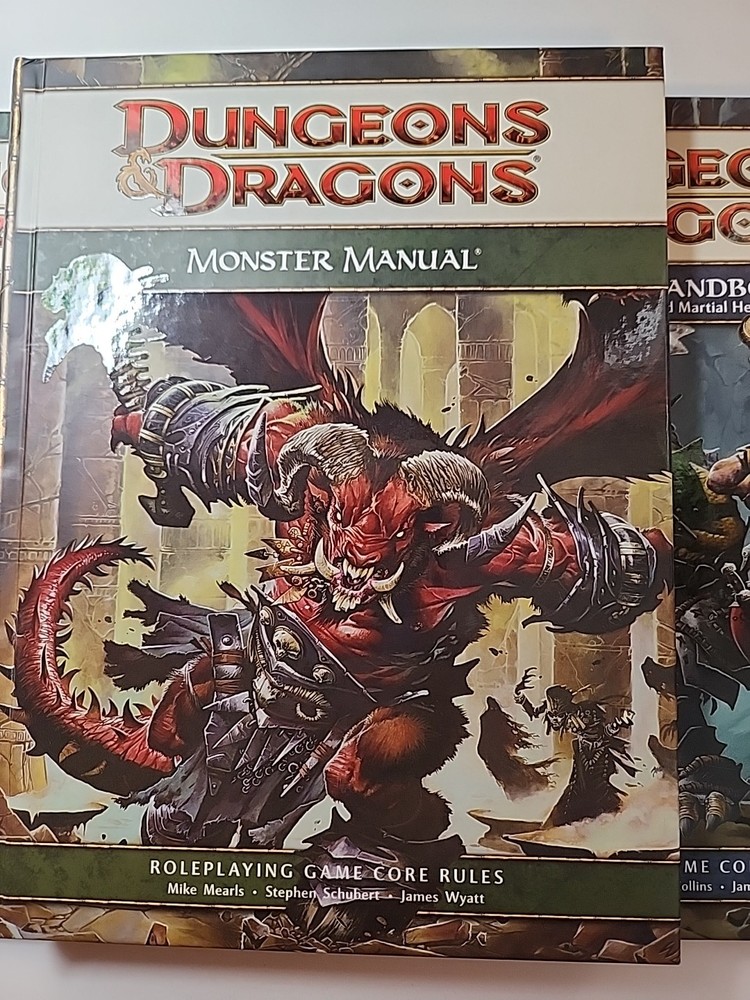 Dungeons & Dragons 4th Edition Core Rulebook Collection