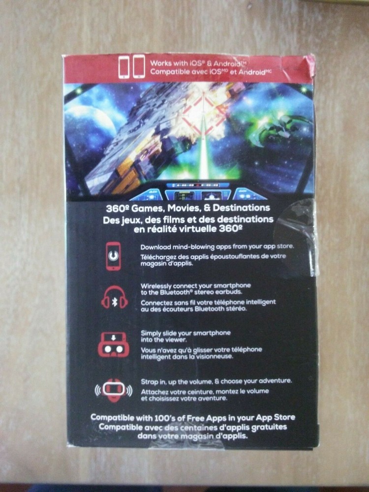 EVO VR PRO LEVEL 360 VIRTUAL REALITY BLUETOOTH WIRELESS HEADSET NEW SEALED