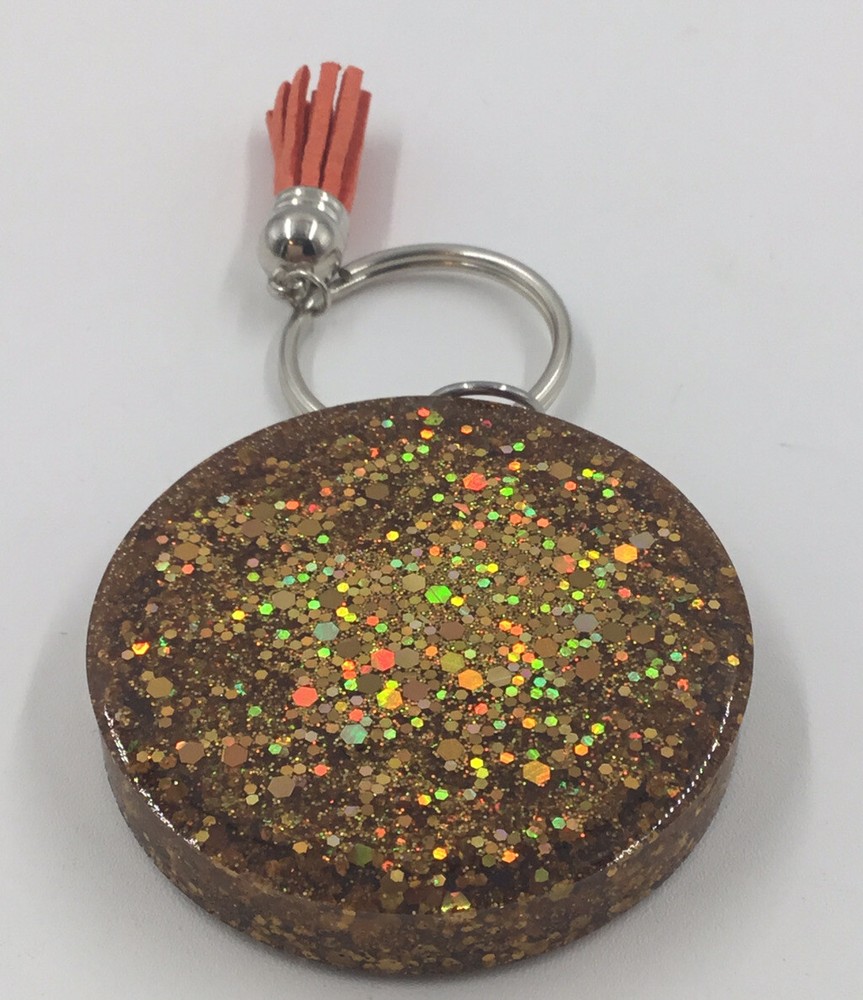 Fall Lucite Keychain Pumpkin Spice & Everything Nice Decorations Inside