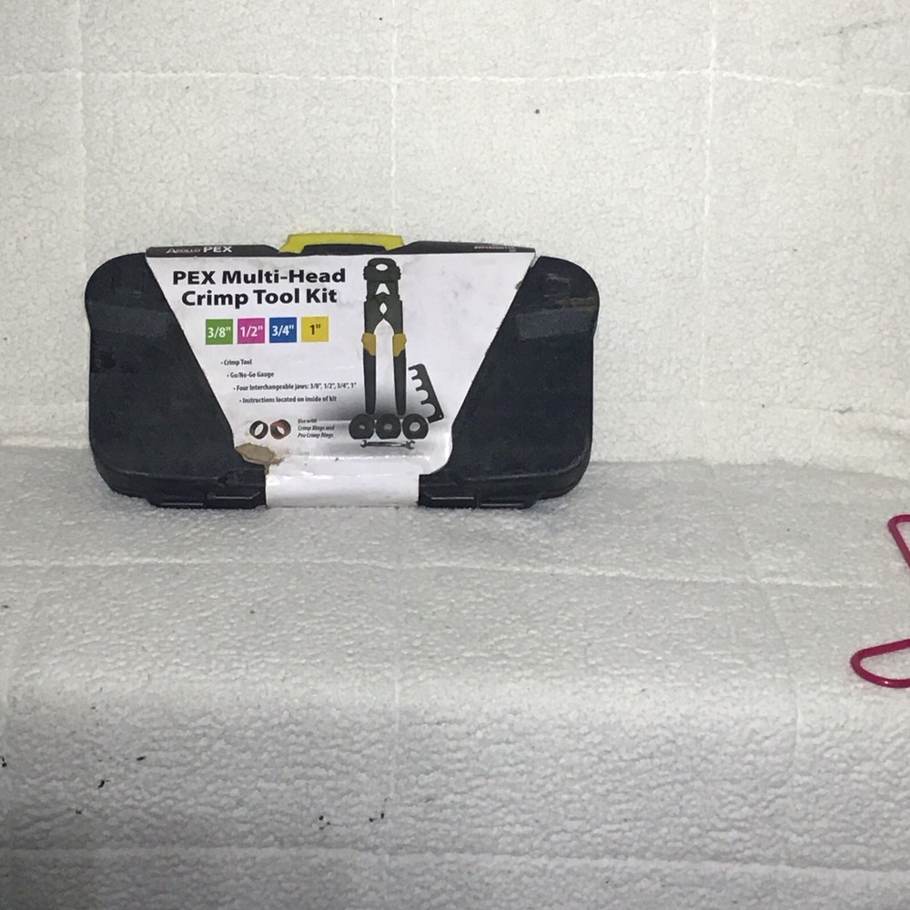 Apollo 69PTKH0015K Multi-Head PEX Crimp Tool Kit