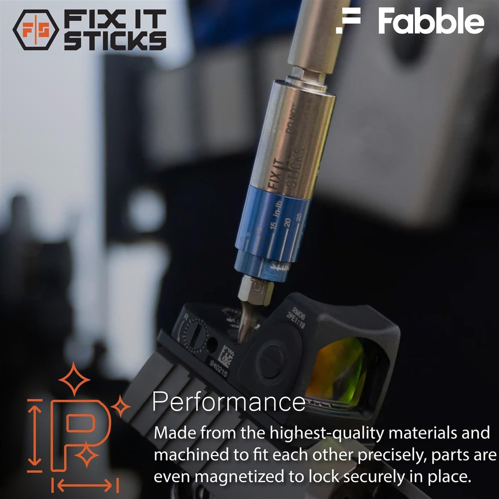 Ultimate Torque Driver Kit with T-Way Wrench & Red Dot Optics Bundle