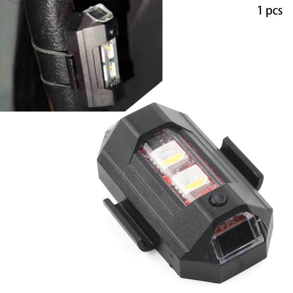 LED Car Motorcycle Strobe Light Drone Auto Flash Stroboscope Emergency Warning