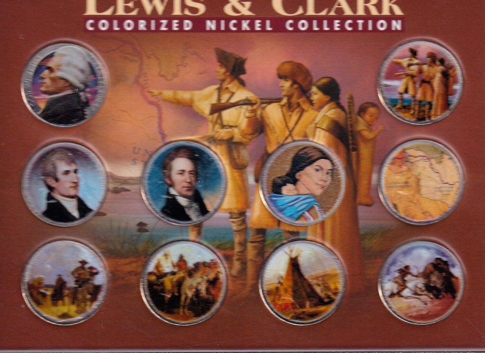 Lewis & Clark Colorized Nickel Collection