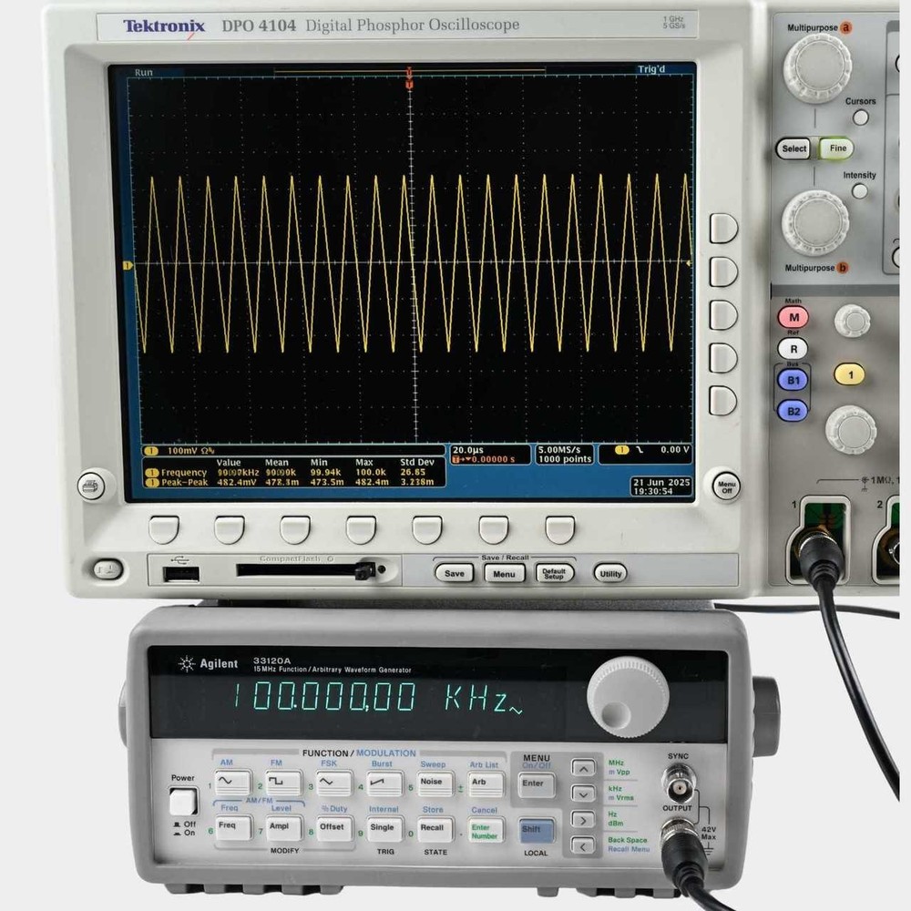 Agilent 33120A 15 MHz Function Arbitrary Waveform Generator REFURB, CALD, NICE