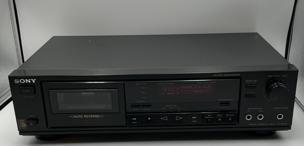 SONY TC-RX420 STEREO CASSETTE DECK
