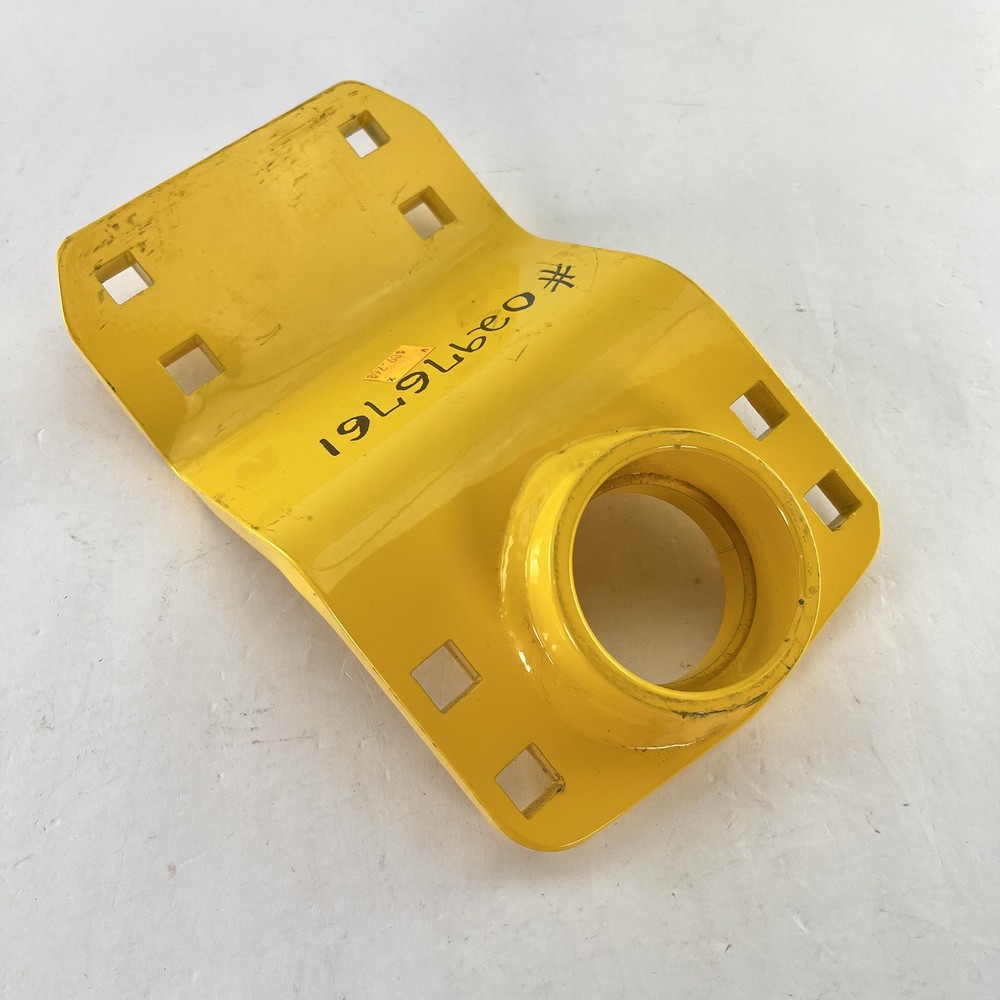 Generic 02976761 Yellow Steel Roller Mounting Bracket Plate