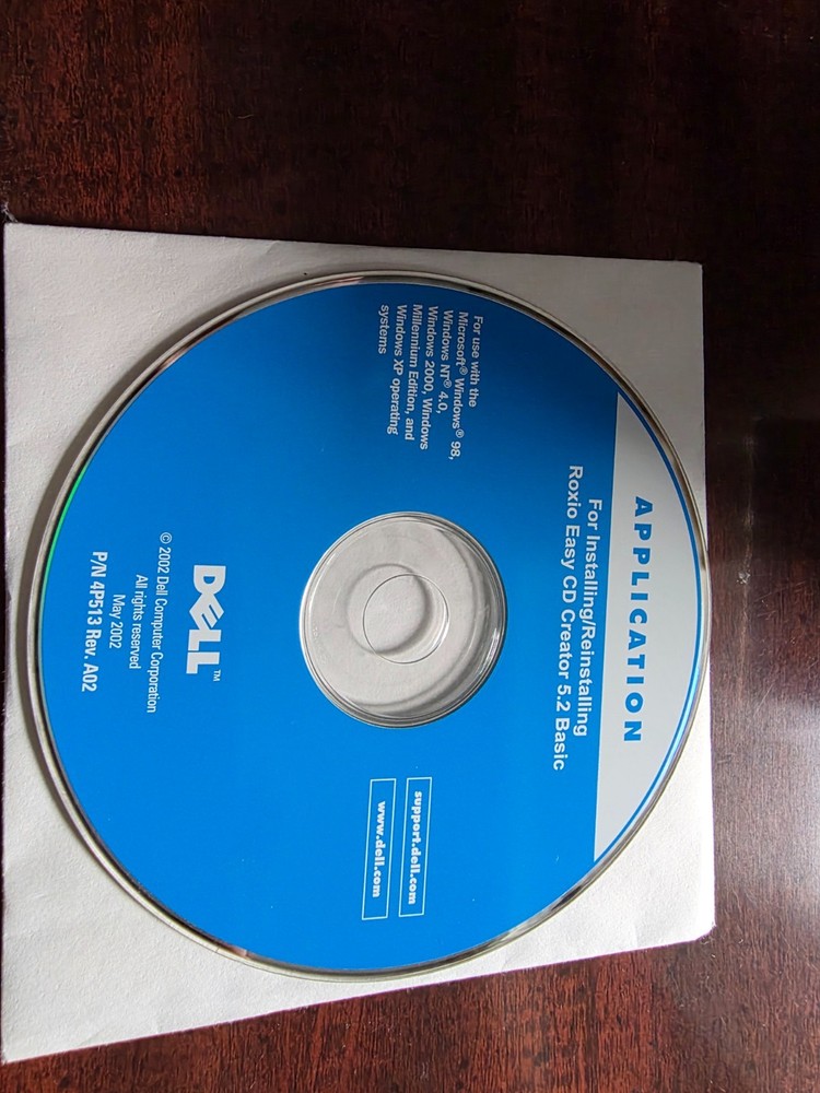Dell Roxio Easy CD Creator 5.2 Basic. Free Shipping