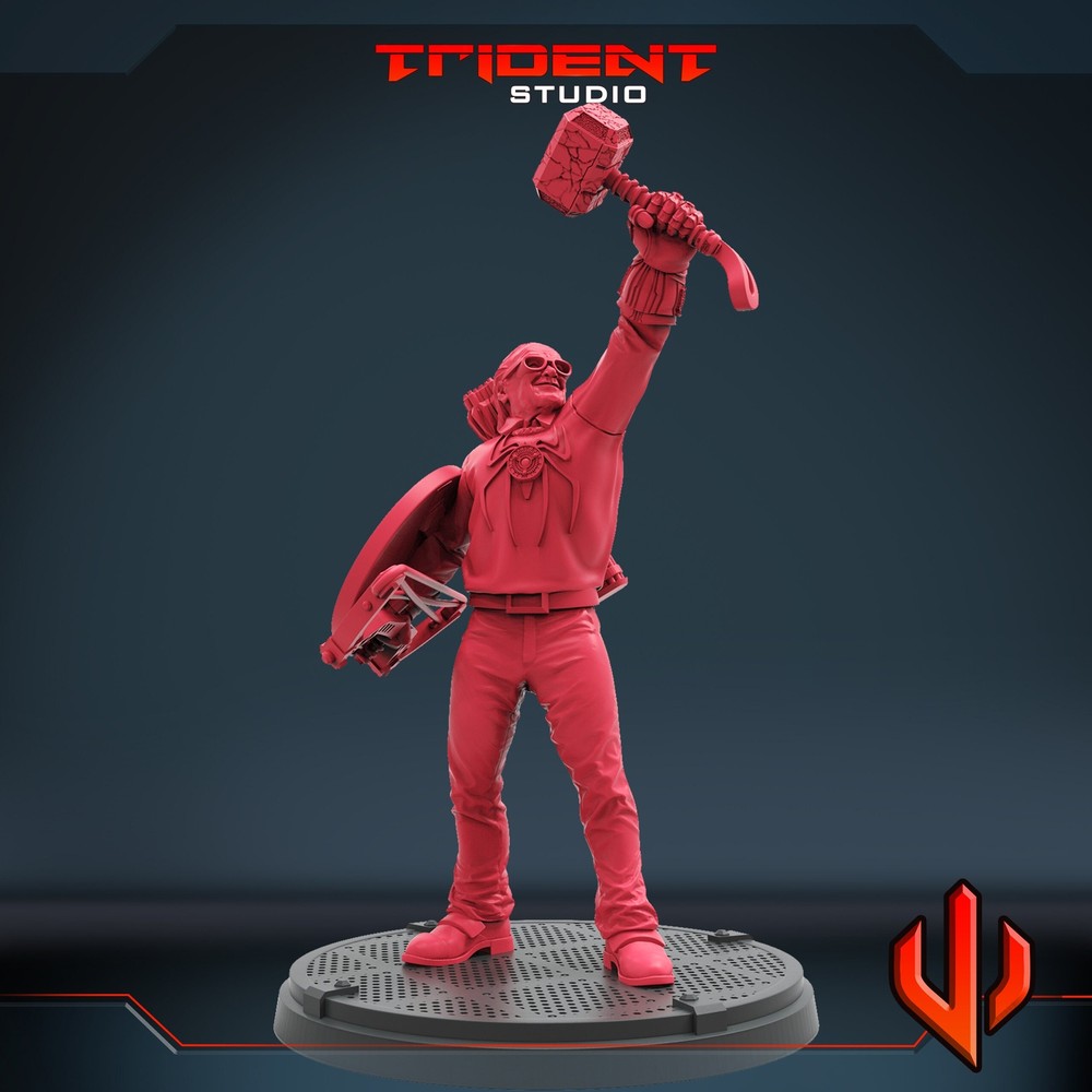 Stan Lee - C | 40mm Crisis Protocol | DnD Miniatures | Tabletop Gaming |