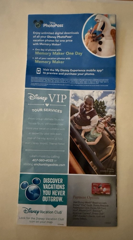Disneys Hollywood Studios GuideMap 2018