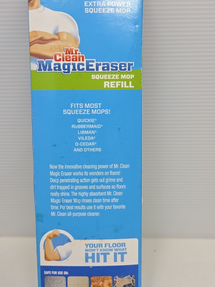Mr Clean Magic Eraser 2013 Universal Mop Refill Type A Fits Most Squeeze Mops