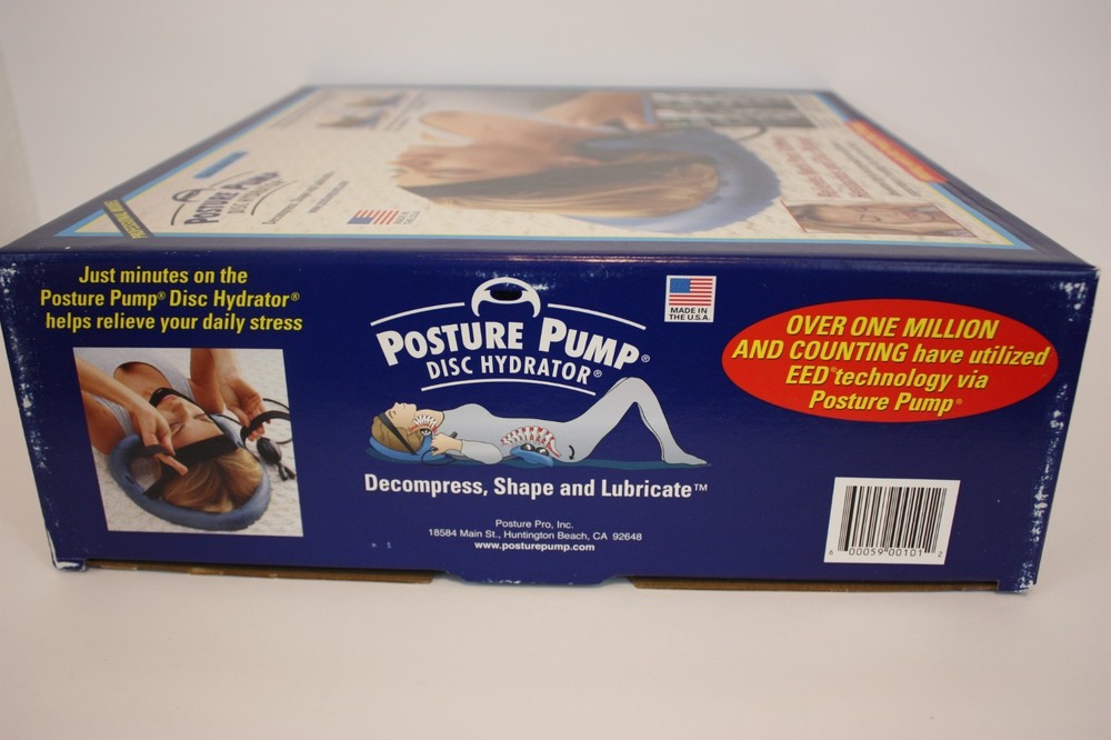 Posture Pump Neck Cervical Disc Exerciser Model 1000 EUC