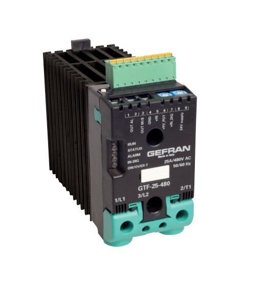 GEFRAN Process Controller Geflex Power Controller GTF-90-480-0-1-0-M-1-B-M