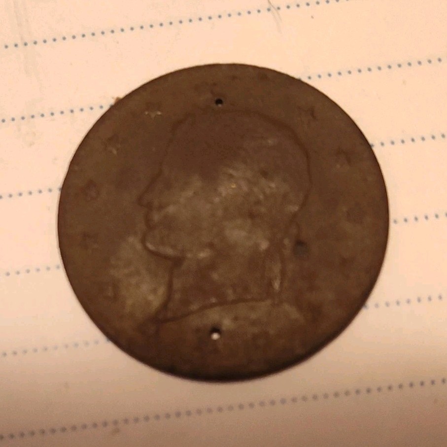 Gaming token pre 1900 circa mid 1800's