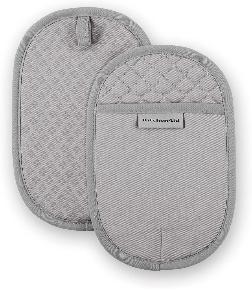 Asteroid Pot Holder 2-Pack Set Aqua 6.5"x10