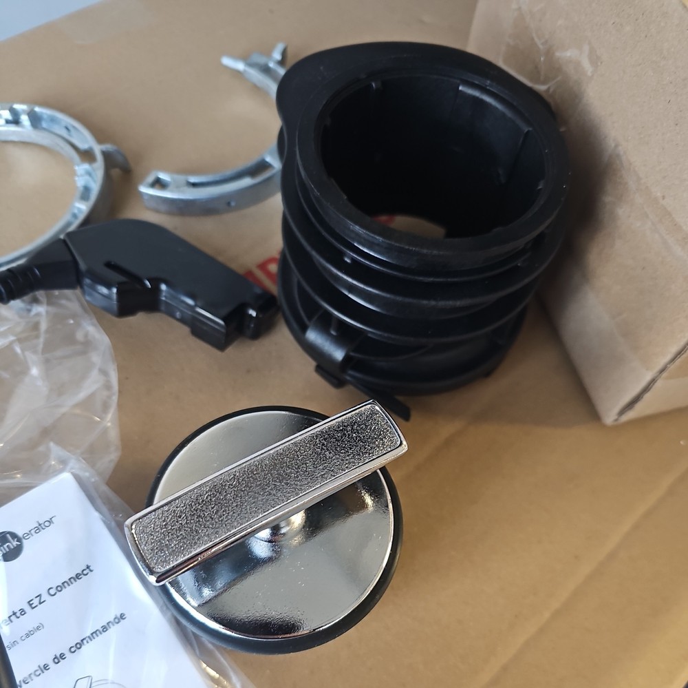 InSinkErator CCKIT-00A Evolution Batch Feed Adaptor Cover Control Kit, Black