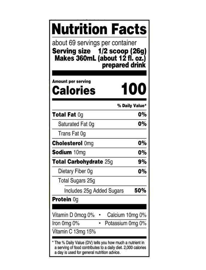 Great Value Tropical Punch, 26 Quart