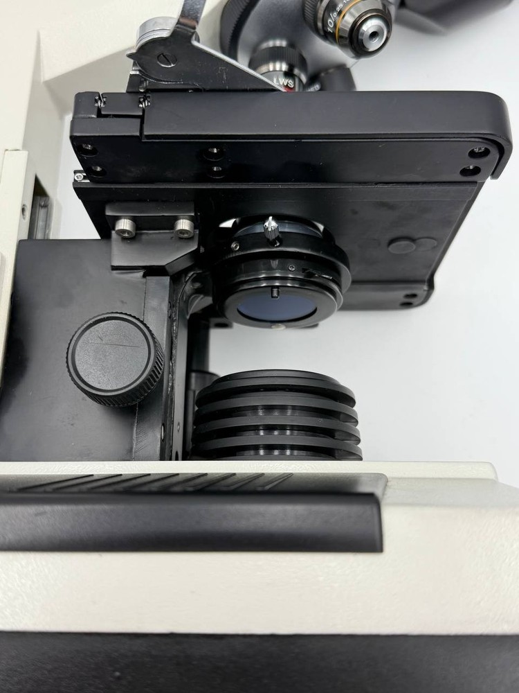 Omega Binocular Compound Microscope Tested & Working Labomed Lenses Carry Bag