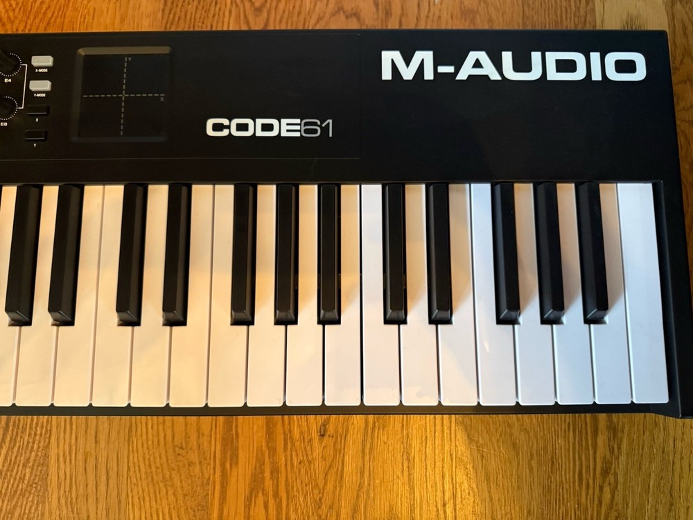 M-Audio Code 61 MIDI Controller Keyboard with Drum Pads - For Parts READ